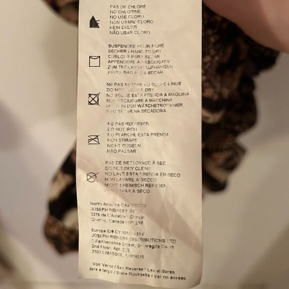 Joseph Ribkoff Women’s Size 4 Cheetah Leopard Fitted Half Sleeve Midi Dress - Picture 9 of 12